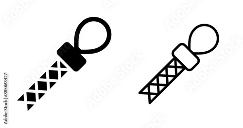 Cable Pulling Grip Vector Icon