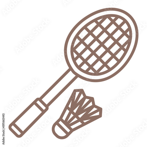 Badminton Icon