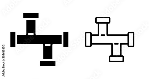 Conduit Pipe Vector Icon