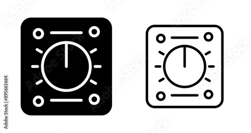 Dimmer Vector Icon