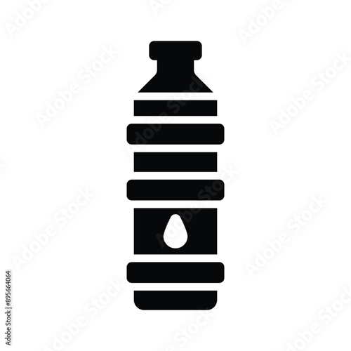 A water bottle icon representing a portable container for carrying and dispensing drinking water conveniently.