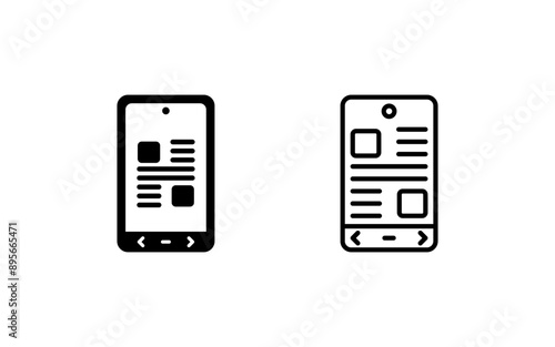 Mobile Vector Icon