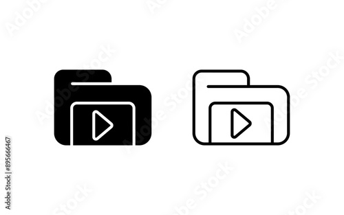 Video Vector Icon