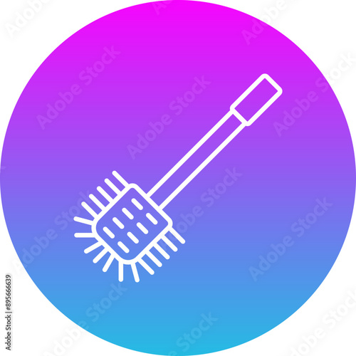 Toilet brush Icon