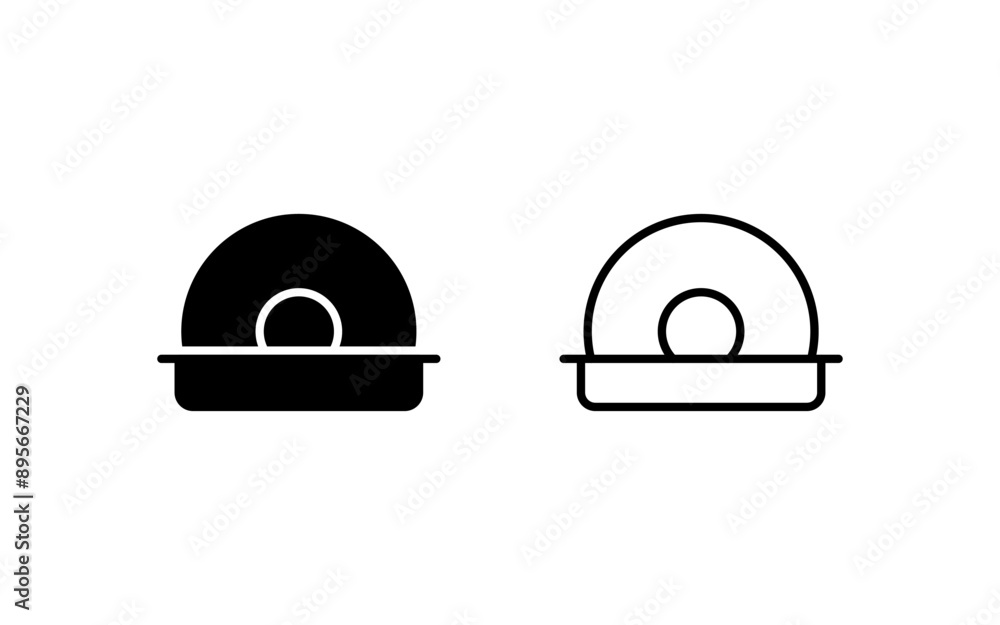 Cd Drive Vector Icon Cd Drive Vector Icon