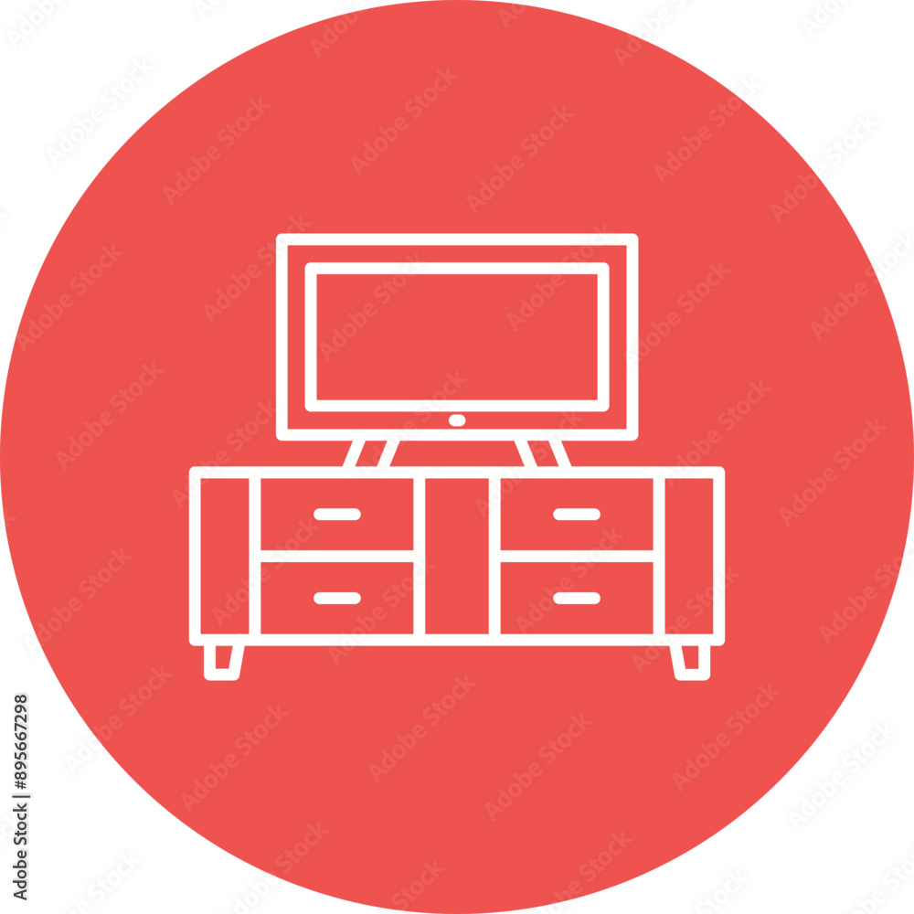 Tv stand Icon