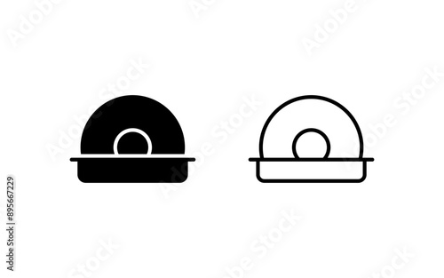Cd Drive Vector Icon