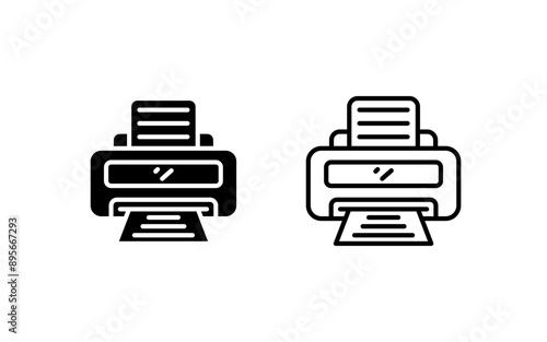 Printer Vector Icon