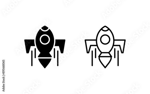 Rocket Vector Icon