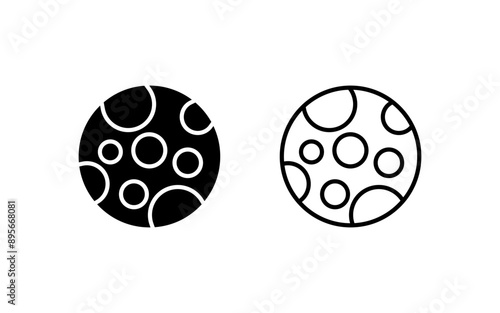 Moon Vector Icon