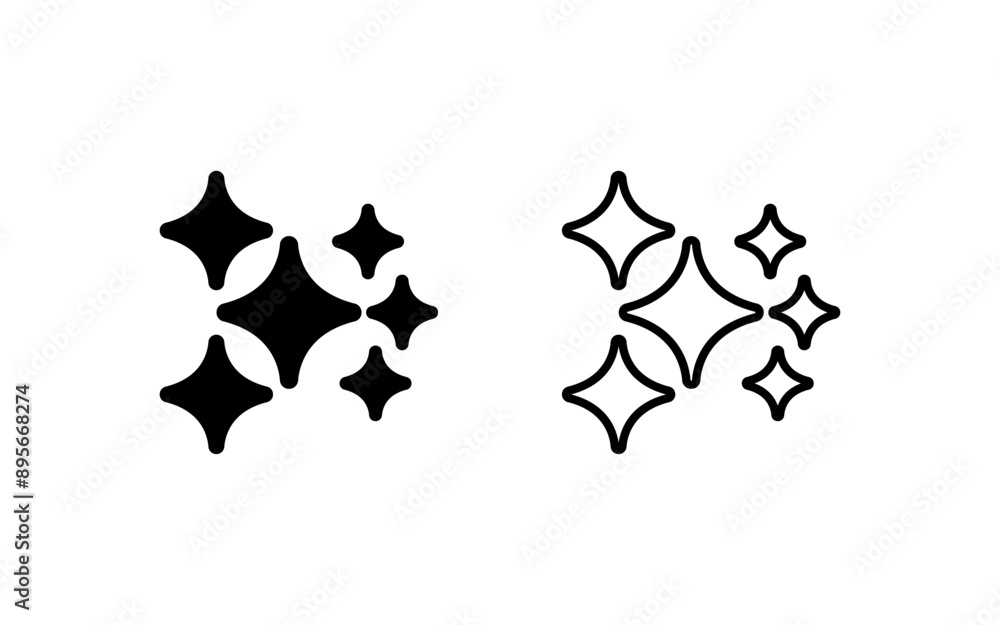 Stars Vector Icon Stars Vector Icon