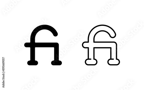 Ligature Vector Icon