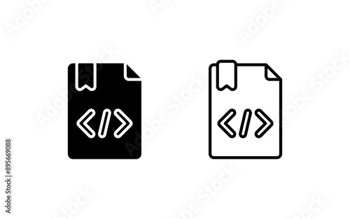 Coding Vector Icon