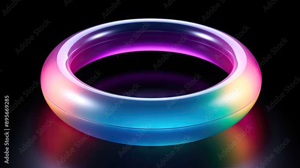 circle holographic rainbow circle holographic rainbow