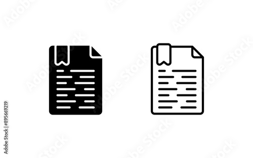 Document Vector Icon