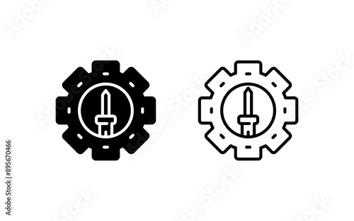 Gear Vector Icon
