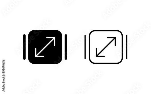 Resize Vector Icon