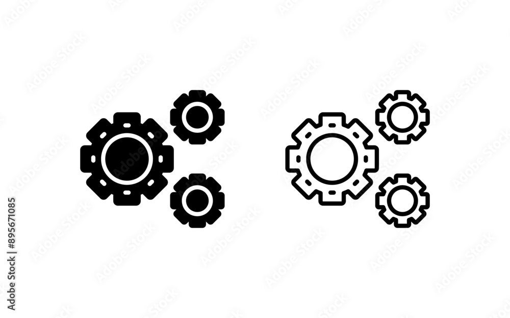 Gear Vector Icon Gear Vector Icon