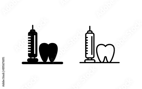 Anesthetic Vector Icon