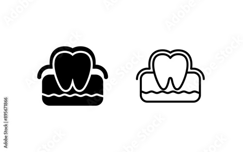 Enamel Vector Icon