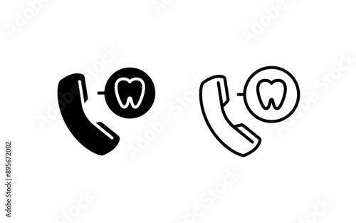 Phone Call Vector Icon