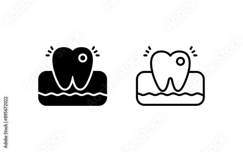 Toothache Vector Icon