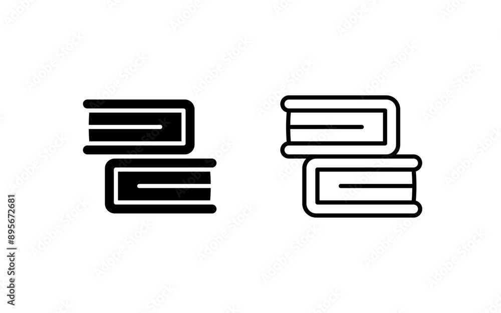 Books Vector Icon Books Vector Icon