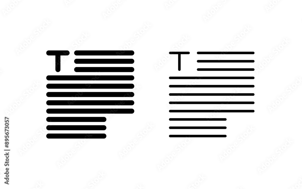 Typography Vector Icon Typography Vector Icon