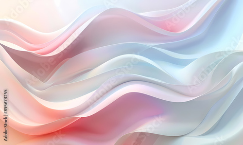 abstract background with waves