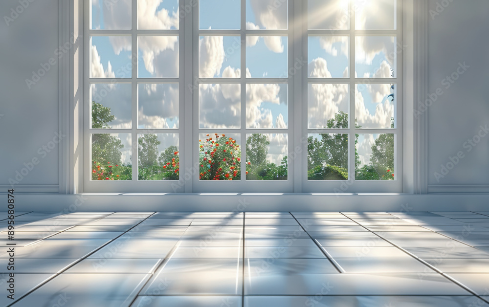 Sunlight Streaming Through a Window Sunlight Streaming Through a Window