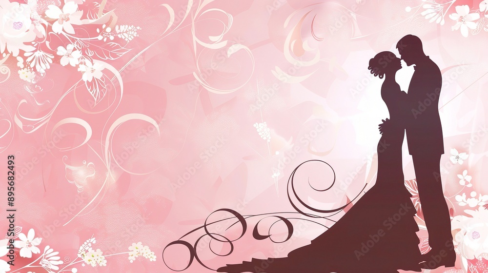 Exquisite Wedding Poster Background: Creating Romantic and Memorable Nuptial Atmosphere Exquisite Wedding Poster Background: Creating Romantic and Memorable Nuptial Atmosphere