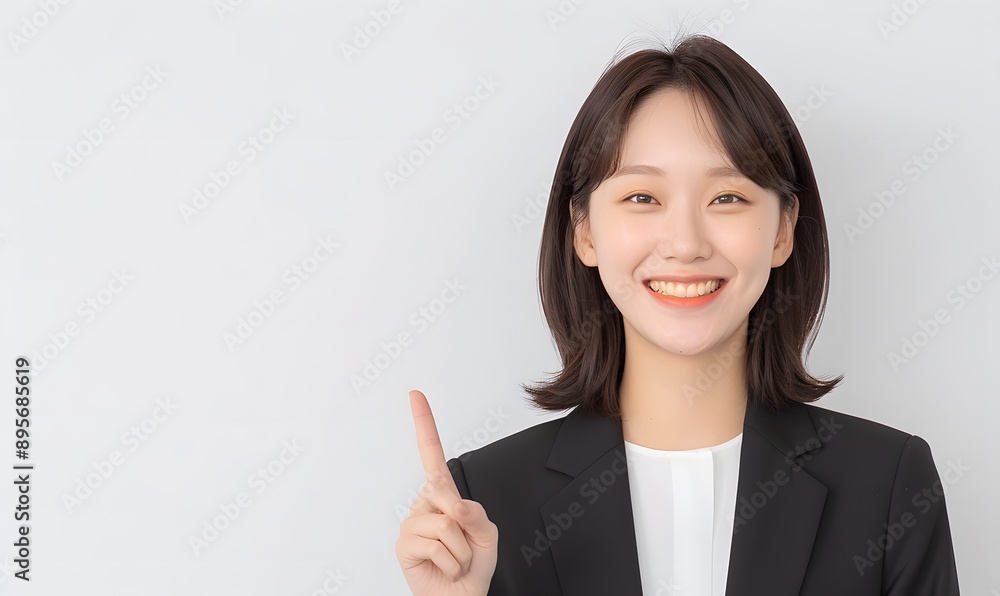 A professional young Korean woman, Generative AI A professional young Korean woman, Generative AI