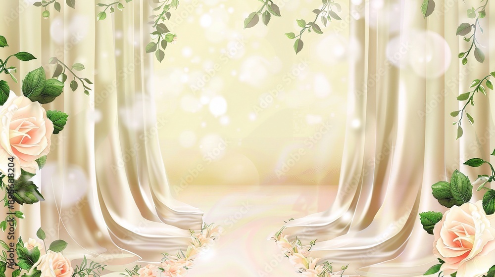 Exquisite Wedding Poster Background: Creating Romantic and Memorable Nuptial Atmosphere Exquisite Wedding Poster Background: Creating Romantic and Memorable Nuptial Atmosphere