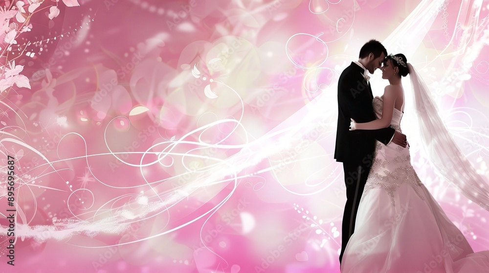 Exquisite Wedding Poster Background: Creating Romantic and Memorable Nuptial Atmosphere Exquisite Wedding Poster Background: Creating Romantic and Memorable Nuptial Atmosphere