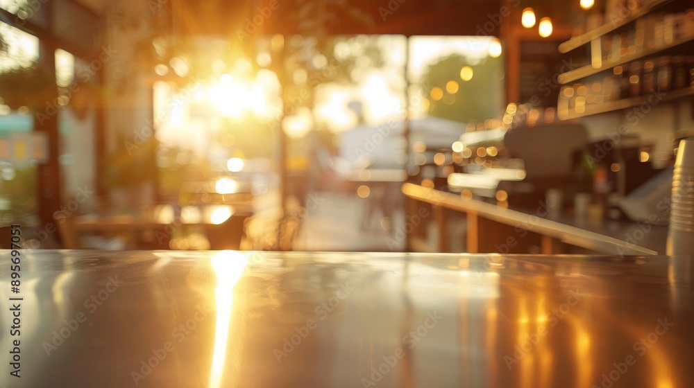 Golden Hour at a Cafe Golden Hour at a Cafe