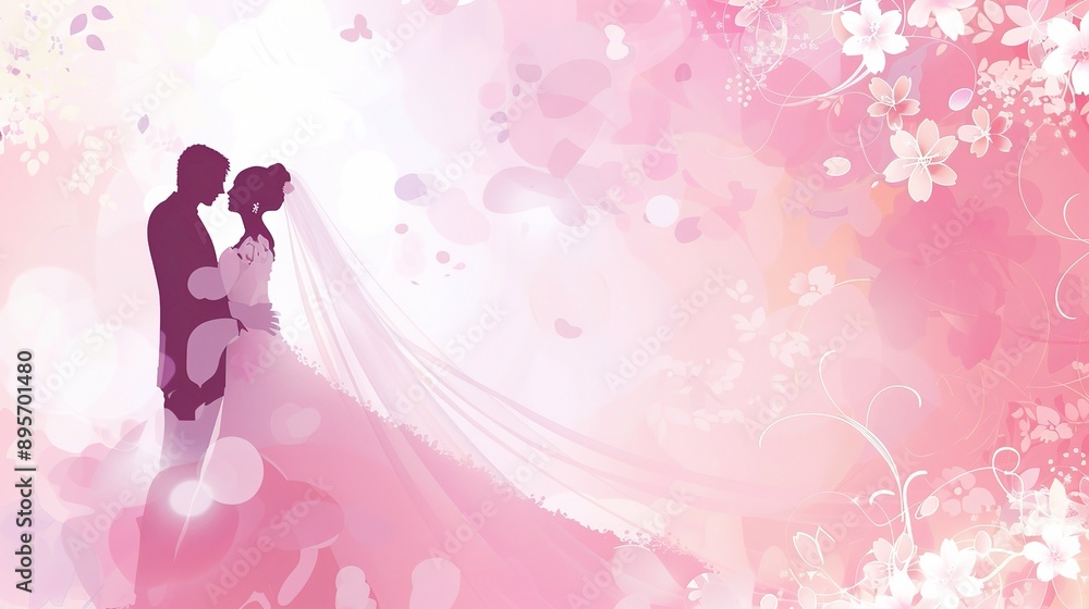 Exquisite Wedding Poster Background: Creating Romantic and Memorable Nuptial Atmosphere Exquisite Wedding Poster Background: Creating Romantic and Memorable Nuptial Atmosphere