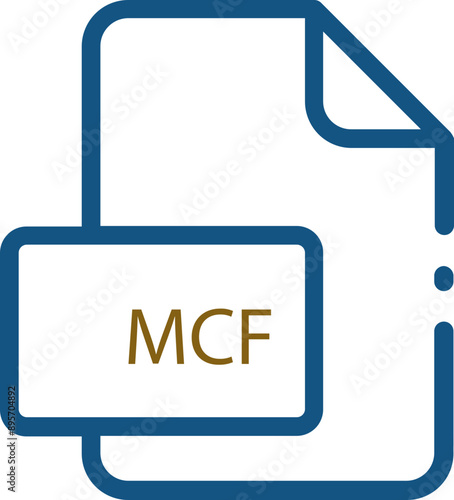 Old brick fill MCF file icon