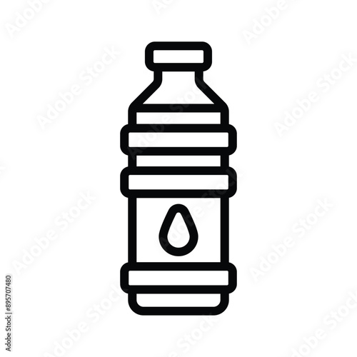 A water bottle icon representing a portable container for carrying and dispensing drinking water conveniently.