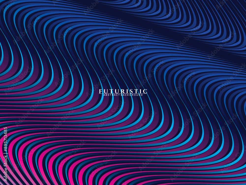 Abstract futuristic dark background with waving gradient design. Realistic 3d wallpaper with luxurious flowing lines. Elegant background for posters, websites, brochures, cards, banners, apps, etc. Abstract futuristic dark background with waving gradient design. Realistic 3d wallpaper with luxurious flowing lines. Elegant background for posters, websites, brochures, cards, banners, apps, etc.