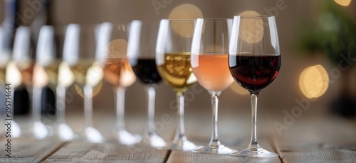 Wine Tasting at a Bar