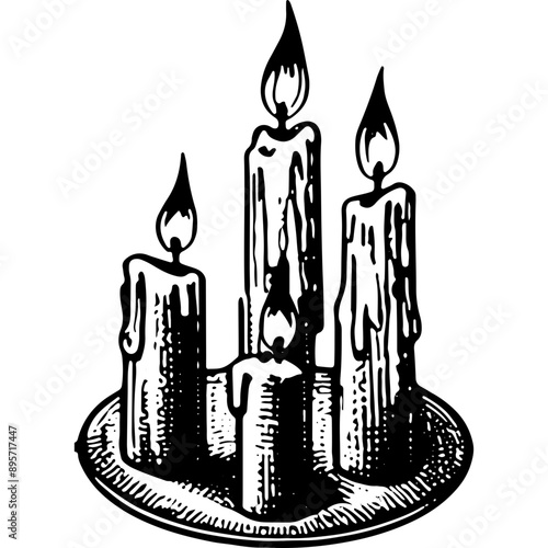 Lighted Candles