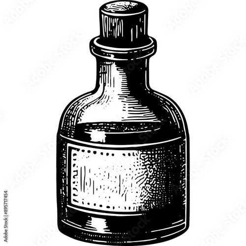Vintage Glass Bottle