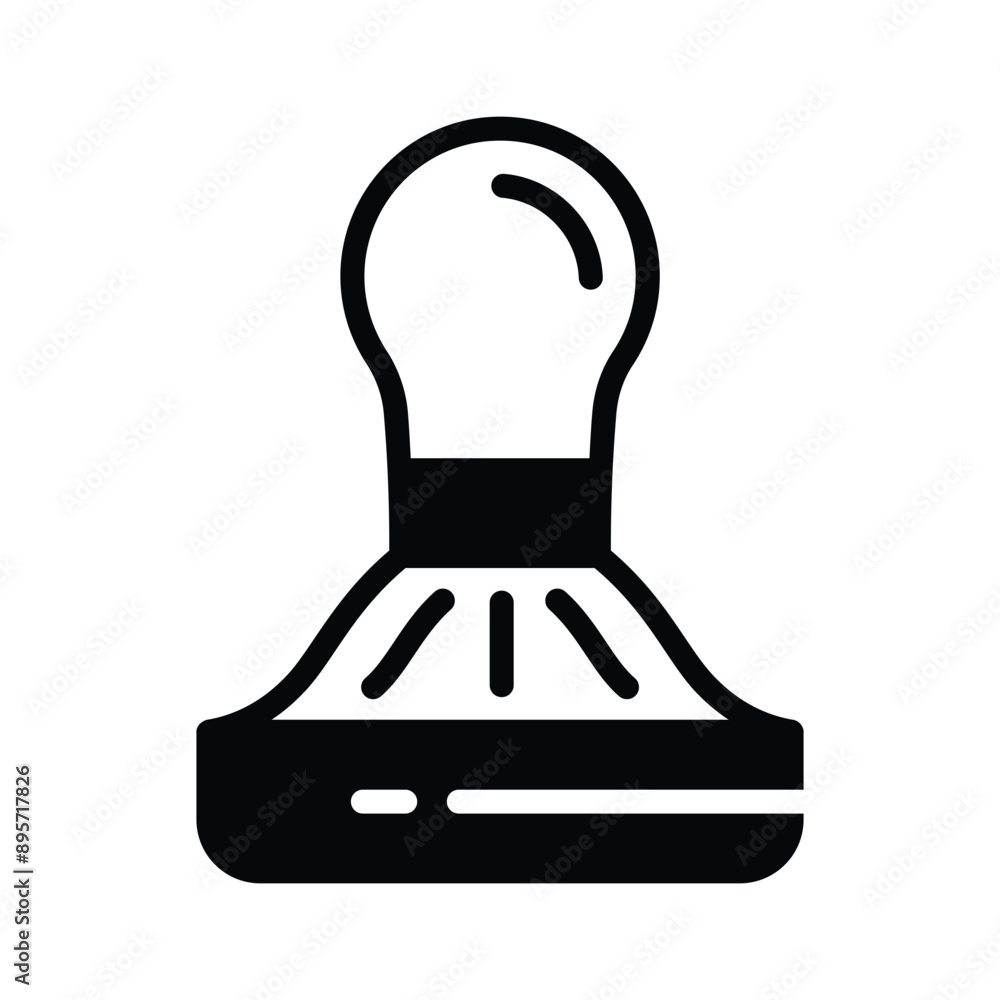 Get this visually perfect icon of coffee tamper in modern style Get this visually perfect icon of coffee tamper in modern style