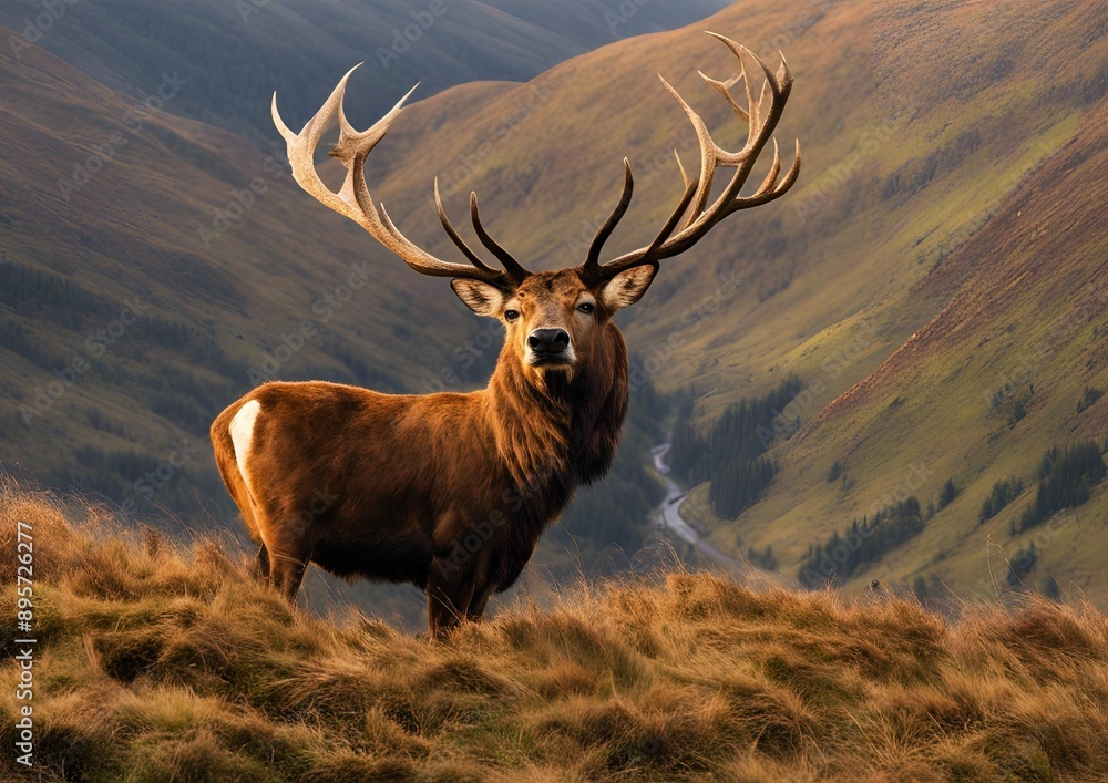 Fototapeta premium A Monarch Of The Glen.
