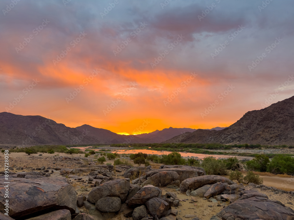 Arid landscape in the Richtersveld National Park Arid landscape in the Richtersveld National Park