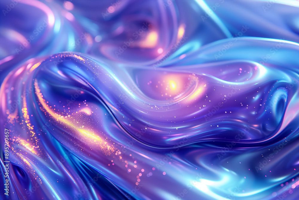 Iridescent Fluid Motion Iridescent Fluid Motion