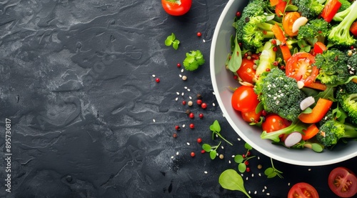 Broccoli and Cherry Tomato Salad