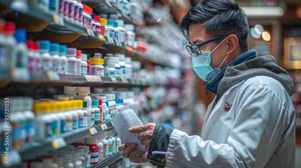 Pharmacist Helping Customer Pharmacist Helping Customer