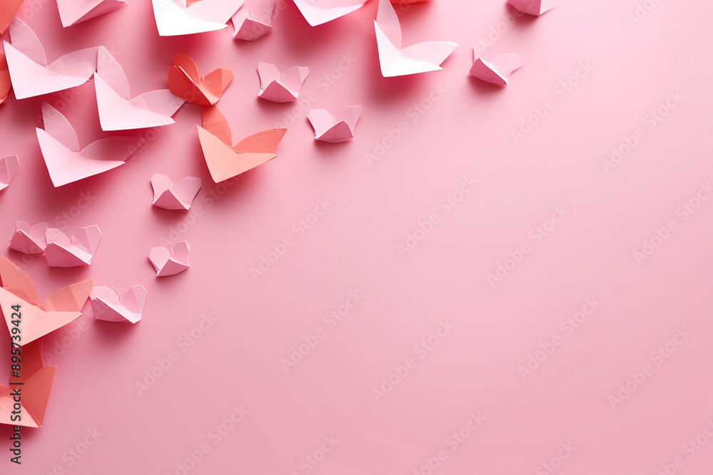 Valentine's day scene mockup bright happiness soaring Valentine's day scene mockup bright happiness soaring