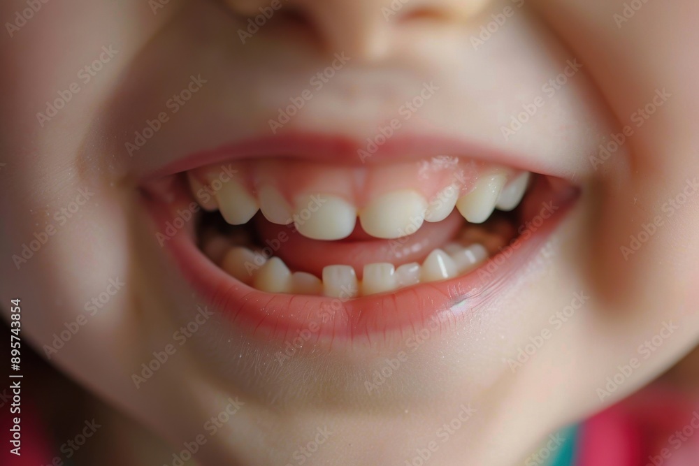 Fototapeta premium A joyous moment of a young child's life. The innocent and genuine expression of happiness.